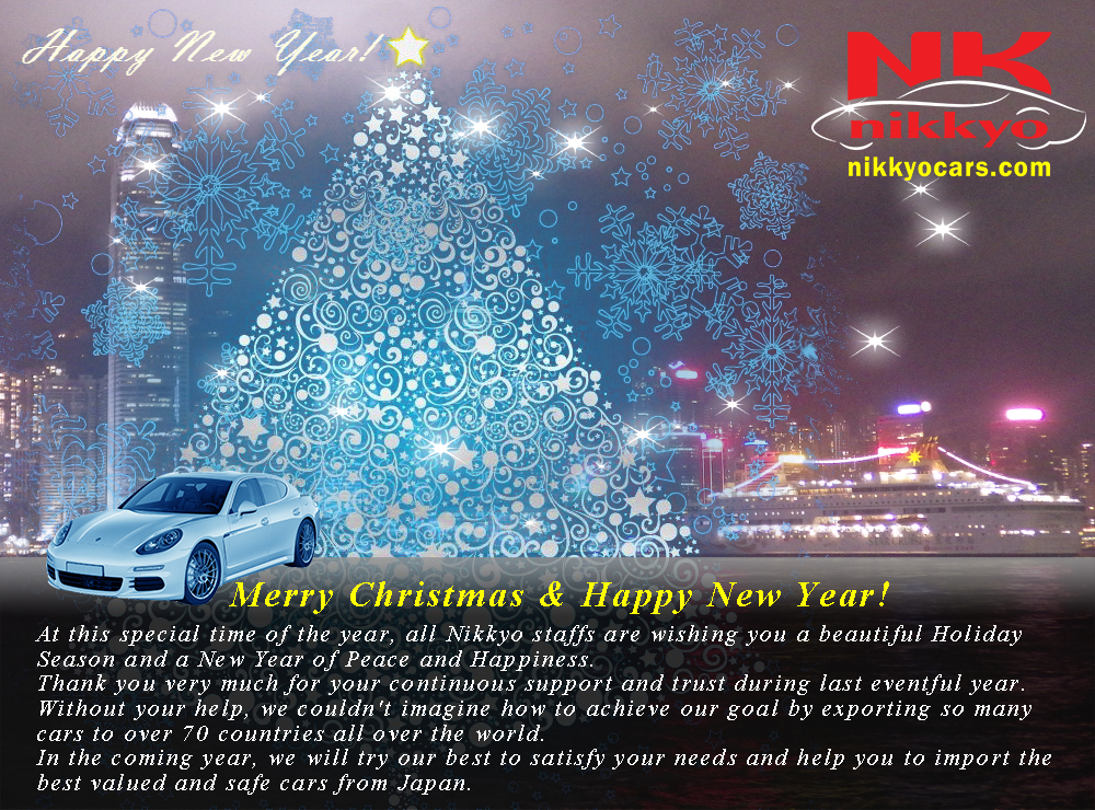Greetings from Nikkyo Co. Ltd.