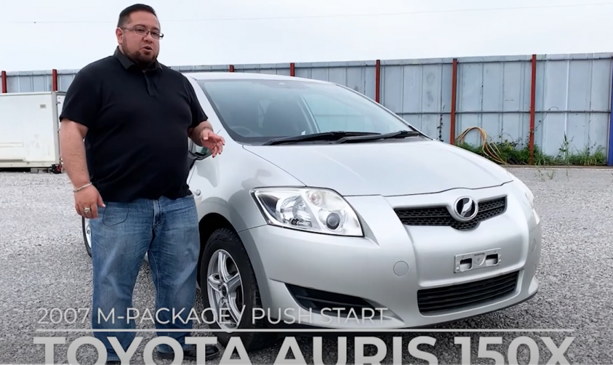 2007 TOYOTA AURIS 150X M-PACKAGE / PUSH START