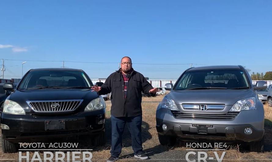 Toyota harrier vs Honda CR-V