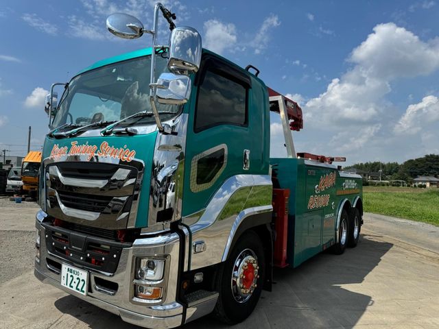 【最新入荷】 GIGA/2DG-CYZ52CMQ ISUZU used Import 2022 sale for ミリタリー